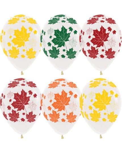 Разноцветные листья кристалл